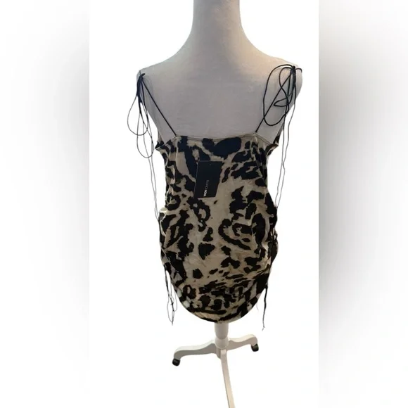 Fashion Nova Leopard Slip Dress - Picture 6 of 7